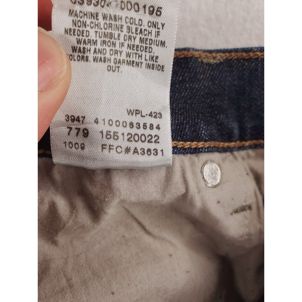 Levis 512 Jeans Womens 8 Short Perfectly Slimming Bootcut Flap Pocket Stretch - Picture 9 of 14